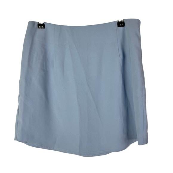 Forever 21 Light Blue Mini Skirt L - Picture 2 of 5